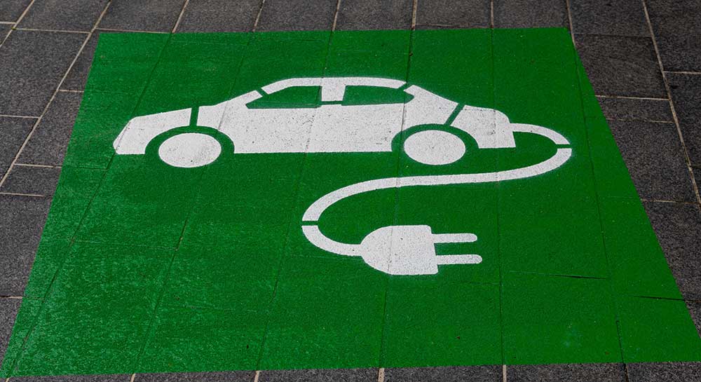 public charging space reserved ezoo electric car subscription