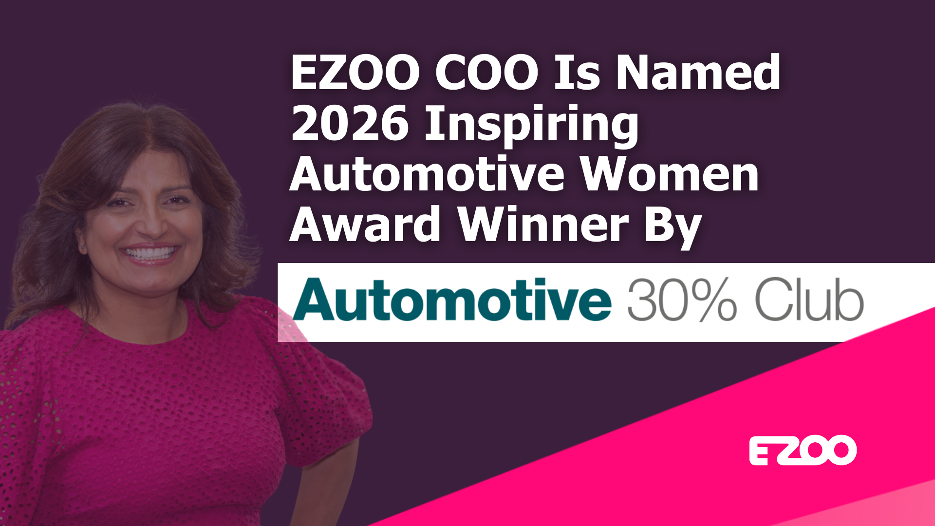 EZOO COO Is Named 2026 Inspiring Automotive Women Award Winner By